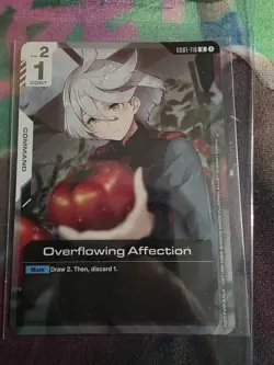Gundam Card Game TCG Overflowing Affection FIrst Combat Tournament Promo English - Image 4