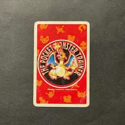 Gym Leader Joker Charizard Red Back Deck Playing Poker Card Pokemon - Image 2