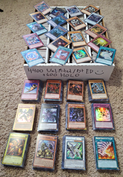 Vintage, Modern YuGiOh - 5000 Card Lot - 600 HOLOFOILS - SECRET RARE - 1st ED!! - Image 1