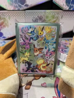 Eevee Deck Box + Eevee Card Sleeves + Eevee pouch 🔥Prismatic Evolutions🔥 - Image 3