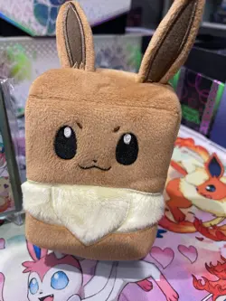 Eevee Deck Box + Eevee Card Sleeves + Eevee pouch 🔥Prismatic Evolutions🔥 - Image 4