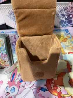 Eevee Deck Box + Eevee Card Sleeves + Eevee pouch 🔥Prismatic Evolutions🔥 - Image 5