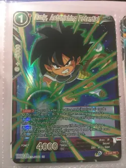 Broly, Astonishing Potential Gold Stamped Dragon Ball Super Card Game P-248 Foil - Image 1