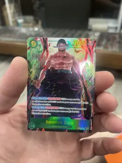 Roronoa Zoro OP06-118 Parallel Alt Art SEC-Wings of Captain. One Piece Card Game - Image 1