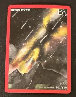 2021 MetaZoo Cryptid Nation 2nd Edition Meteor Shower Card #141/159 NM O/C - Image 1