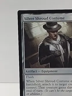 Silver Shroud Costume - 142 - NM - Universes Beyond: Fallout - MTG - Image 5