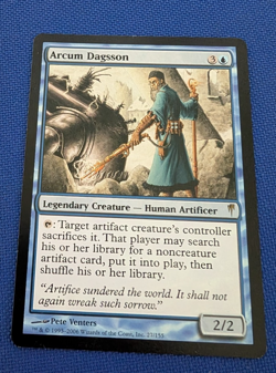 Arcum Dagsson, Coldsnap, Magic the Gathering, MTG - Image 1