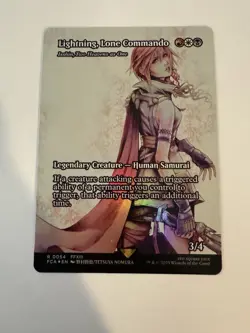 Lightning Lone Commando - foil - MTG - Isshin, Two Heavens as One - Image 1