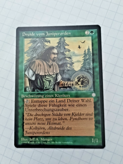 MTG Juniper Order Druid (Druide vom Juniperorden) Ice Age Regular -Uncirculated - Image 1