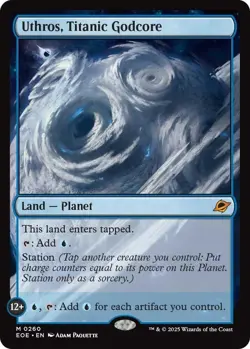 Uthros, Titanic Godcore *FOIL* #0260 Edge of Eternities EOE MTG - Image 1