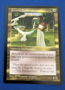 Femeref Enchantress, Visions, Magic the Gathering, MTG - Image 1