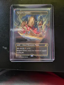 MTG Magic the Gathering NM Showcase Raugrin Triome 311 Ikoria - Image 1