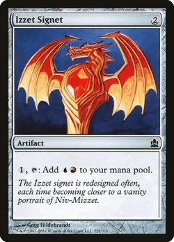 Izzet Signet Commander 2011 LP MTG - Image 1