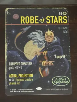 Robe of Stars (Showcase FOIL) - MTG #121 - Edge of Eternities - NM - Image 1