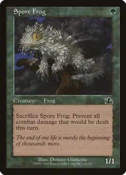 2x Spore Frog Prophecy LP MTG - Image 1