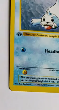 SEEL Pokemon Card - WOTC - 1st Edition - Base Set - Shadowless - 41/102 - Image 5