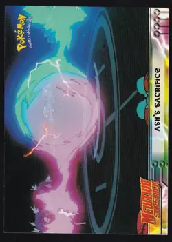 Pokemon TCG Ash's Sacrifice Pokemon Topps Mewtwo Strikes Back 36 - Image 1