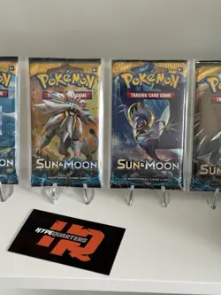 Pokemon Sun and Moon Base Booster Pack (18) New / Sealed - Image 2