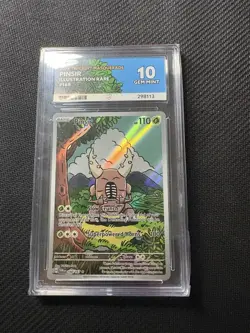 Pokemon Pinsir 168/167 S&V Twilight Masquerade ACE 10 GEM MINT - Image 1