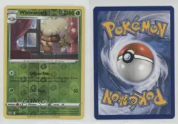 Whimsicott Reverse Foil Pokemon Sword & Shield #006 u3f - Image 3