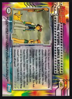 Pokemon TCG The Future Looks Bright Pokemon Topps Mewtwo Strikes Back 41 - Image 2