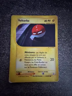 VOLTORBE COMMUNE - POKEMON 115/147 AQUAPOLIS FR - Image 1
