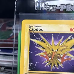 Zapdos (30) #30/62 Pokemon Fossil 1st Edition Lightly played - Image 3