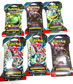 Pokemon Twilight Masquerade Sleeved Booster Pack New Sealed (Lot of 6 Packs) - Image 1