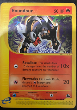 Houndour 66/144 Skyridge Pokemon TCG - LP - Image 1