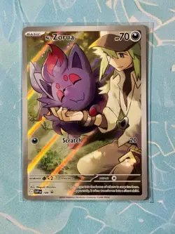 TCG Pokemon English IR N's Zorua 189 Sv: Scarlet & Violet Promo Cards Holo NM - Image 1