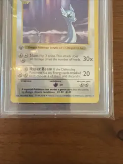 Pokemon Dragonair Base Set Shadowless 1st Edition 18/102 PSA 9 MINT!!! - Image 3