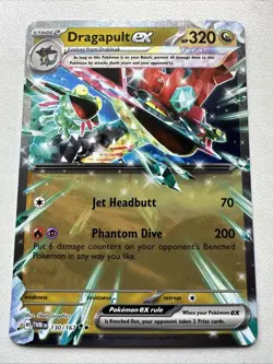 Dragapult ex 130/167 - Twilight Masquerade - Pokemon TCG - Double Rare Near Mint - Image 1