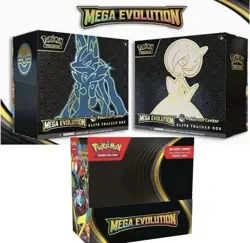 PRESALE 9/29 Pokemon Center Mega Evolution ETB Lucario & Gardevoir & Booster Box - Image 1