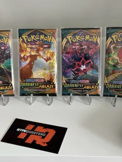 Pokemon TCG Sword & Shield Darkness Ablaze Booster Packs (10) New Sealed - Image 2