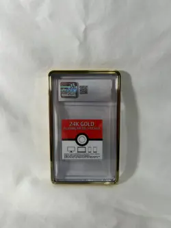 24k Gold Pokemon Sticker Mew CGC 10 Korean Pop Rock Candy W/ Gold GradedGuard - Image 2