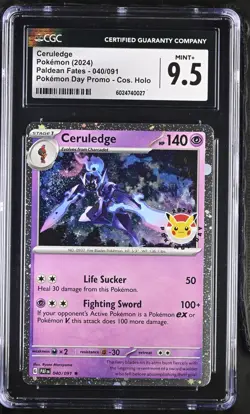 Ceruledge - (Pokemon Day 2024) • Promo • 040/091 CGC 9.5 - Image 1