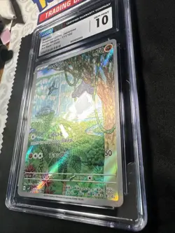 Meditite 111/102 Art Rare - CGC Gem Mint 10 - Stellar Miracle - Pokemon TCG 2024 - Image 3