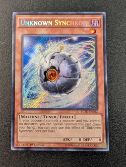 Unknown Synchron LC5D-EN022 Secret Rare 1st Edition Yugioh LP - Image 2