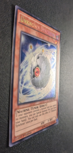Unknown Synchron LC5D-EN022 Secret Rare 1st Edition Yugioh LP - Image 3