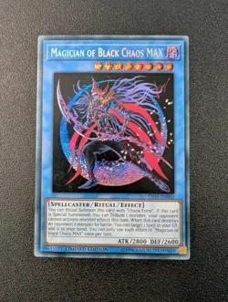 Magician of Black Chaos MAX - TN19-EN002 - Prismatic Secret Rare - Yugioh MP - Image 1