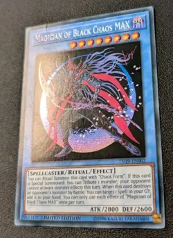 Magician of Black Chaos MAX - TN19-EN002 - Prismatic Secret Rare - Yugioh MP - Image 2