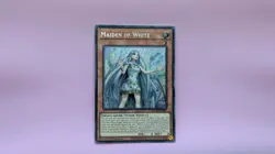 Yugioh Maiden Of White SDWD-EN041 1st edition Secret rare - Image 1