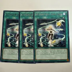 Sky Striker Mecha - Hornet Drones 3x (playset) JUSH-EN053 Rare 1st Ed NM Yugioh - Image 1