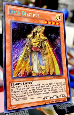 MINT 🔥 Yugioh Ra's Disciple DRLG-EN024 Secret Rare - Image 2