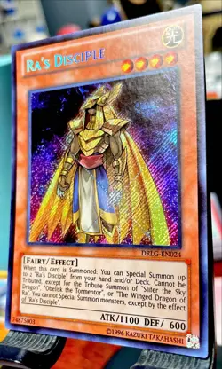 MINT 🔥 Yugioh Ra's Disciple DRLG-EN024 Secret Rare - Image 3