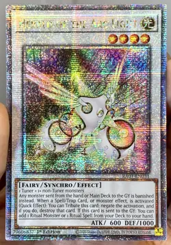 Yugioh Herald of the Arc Light RA01-EN031 Quarter Century Secret Rare 1st Ed NM - Image 1