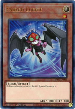 Yugioh! Fabled Lurrie RA03-EN003 - Prismatic Ultimate Rare NM/M - Image 1
