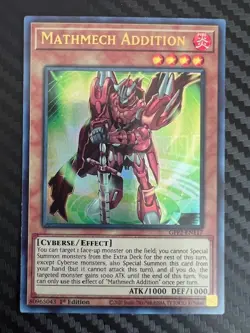 YuGiOh Mathmech Addition GFP2-EN117 Ultra Rare 1st Edition NM - Image 1