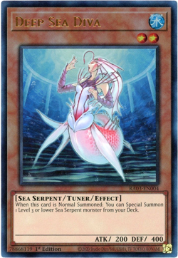 Yugioh! Deep Sea Diva RA03-EN004 - Prismatic Ultimate Rare NM/M - Image 1