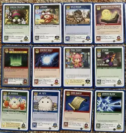 MapleStory Trading Card Game TCG Lot Of 44 Cards w/ Sleeves 2007 Wizards Nexon - Image 2